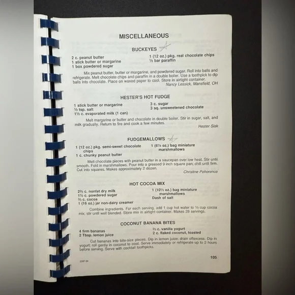 Vtg ST. Mary's School Parish Community Classy Cookin COOKBOOK 1995 Rochester NY - Picture 5 of 6